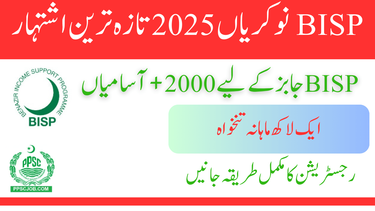 BISP Jobs 2025