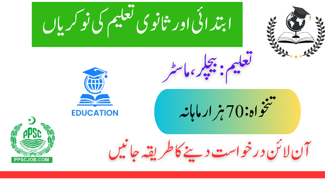 Elementary and Secondary Education Job