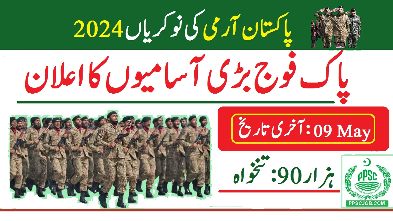 Join Pak Army as Captain 2025